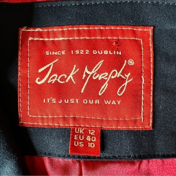 Jack Murphy Navy and White Blazer. Size 10 - Picture 6 of 9